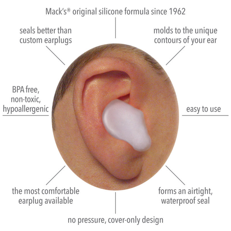 Pillow Soft® Silicone Putty Ear Plugs